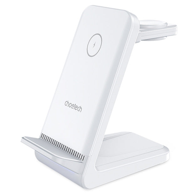 Choetech Fast Wireless 4 In 1 Magnetic Charging Stand T608-F 15W – White