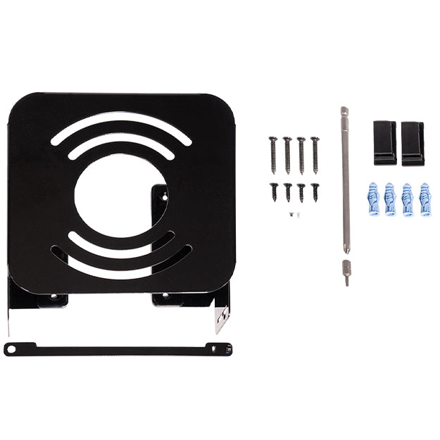 Sonnet MacCuff Studio Steel Bracket - Black (To Mount And Secure A Mac Studio Under A Desk Or To The Wall)