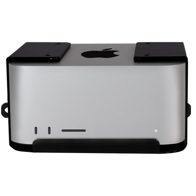 Sonnet MacCuff Studio Steel Bracket - Black (To Mount And Secure A Mac Studio Under A Desk Or To The Wall)