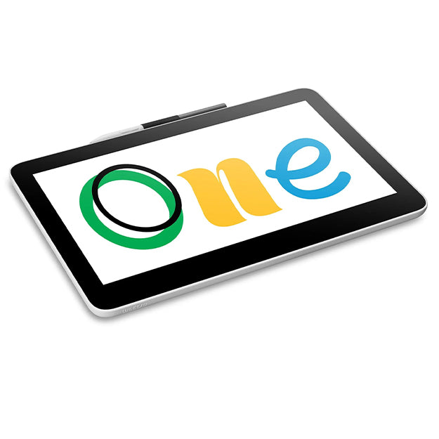 Wacom One 13 Touch Pen Display (With 10 Finger Touch Functionality) - Black