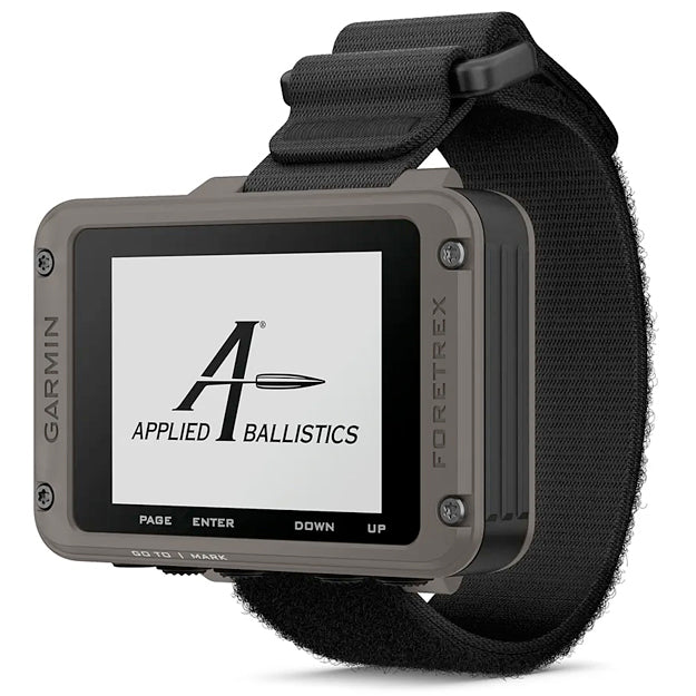 Garmin Foretrex 901 Ballistic Edition Wrist-Mounted GPS Navigator With Strap - Black