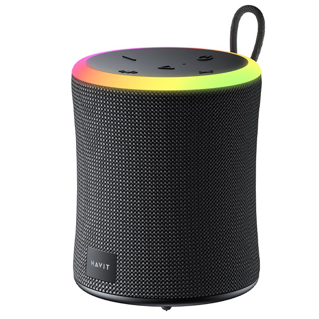 Havit SK832BT Ring Light Wireless Speaker (Small) – Black