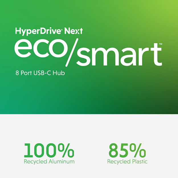 HyperDrive Next 8 Port USB-C Hub - Black