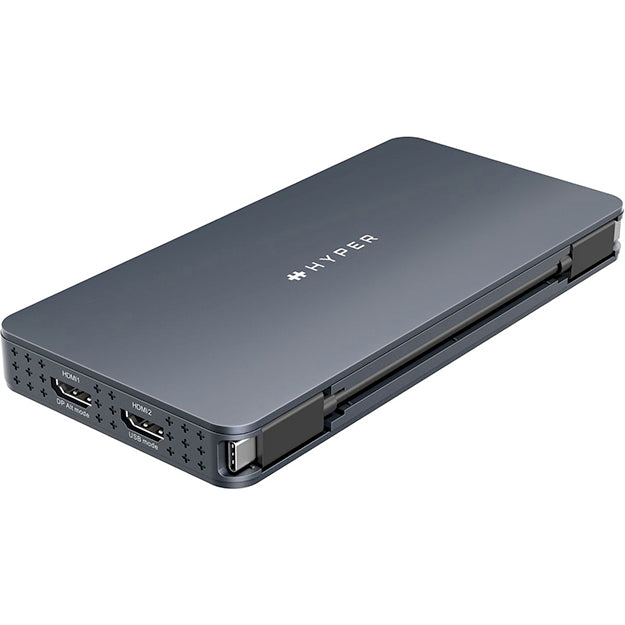 HyperDrive Next 10 Port Business Class USB-C Dock - Midnight Grey