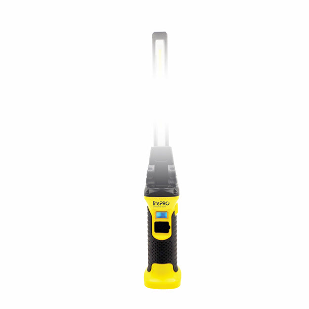 LitePro 20-Watt Rechargeable Multifunction Work & Emergency Light 1500 Lumens - Yellow