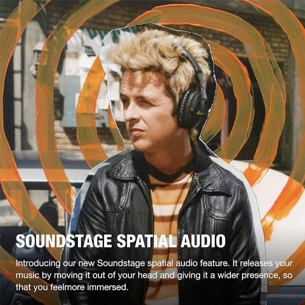 Marshall Monitor III A.N.C Active Noise Cancelling Bluetooth Over-Ear Headphones - Black