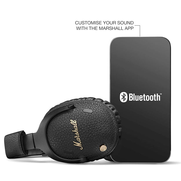 Marshall Monitor III A.N.C Active Noise Cancelling Bluetooth Over-Ear Headphones - Black