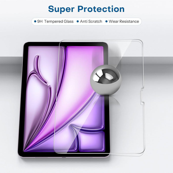 Moov Tempered Glass Screen Protector For iPad Air 13" (M2 2024 Model)