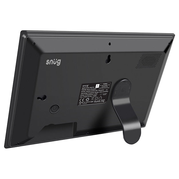 Snug Wifi Photo Frame With Frameo - Black