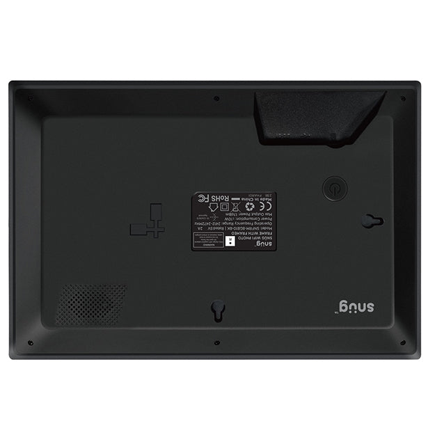 Snug Wifi Photo Frame With Frameo - Black