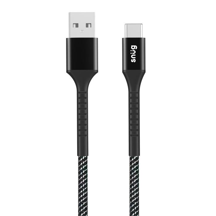 Snug USB-C To USB-A Braided Charging And Data Transfer 1.2m Cable
