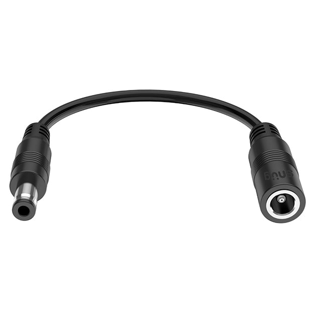 Snug DC Male To DC Female Extension - Black