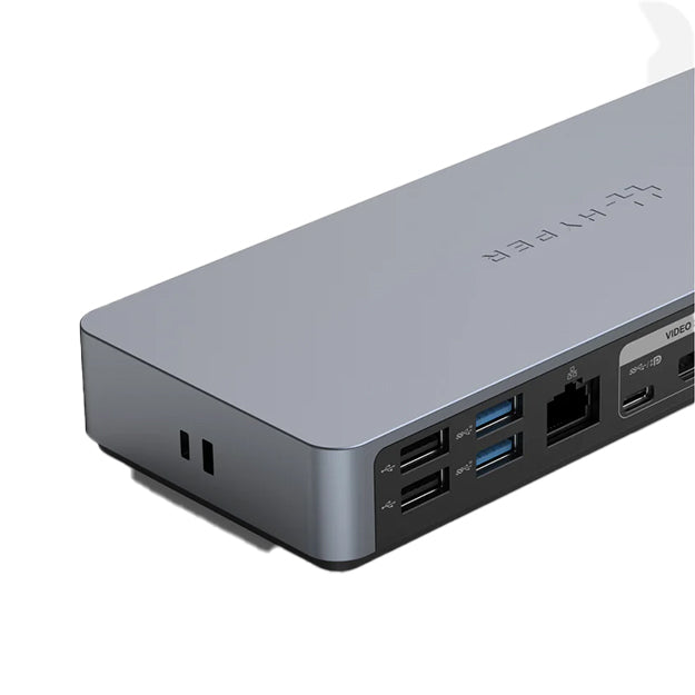 HyperDrive 14-Port USB-C Docking Station - Grey