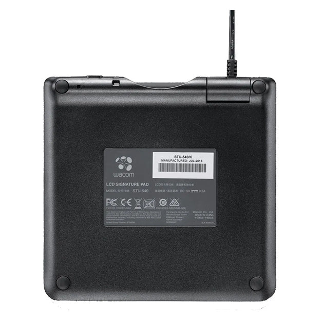 Wacom STU-540 LCD Colour Signature Pad - Black