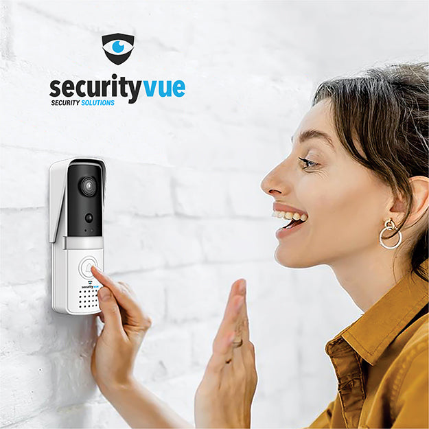 SecurityVue Smart Home Wireless Wi-Fi Rechargeable Video Intercom - White