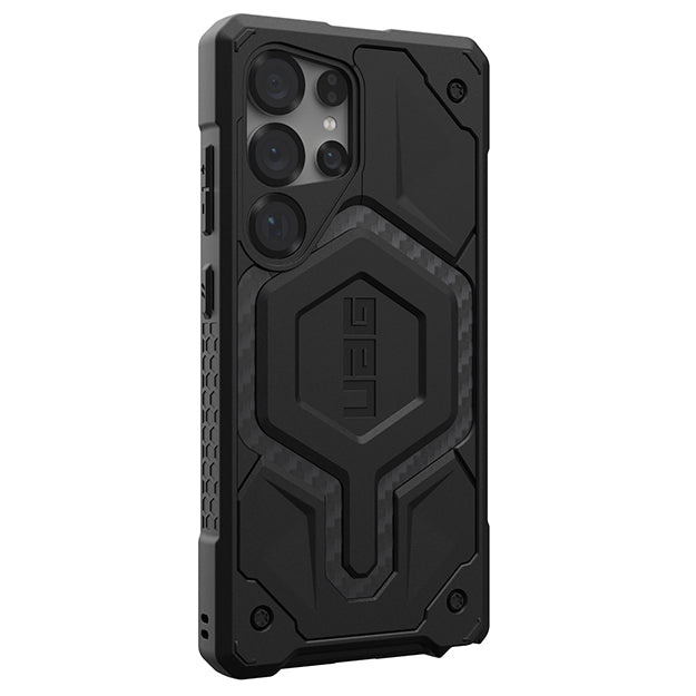 UAG Monarch Case For Samsung Galaxy S25 Ultra – Carbon Fibre
