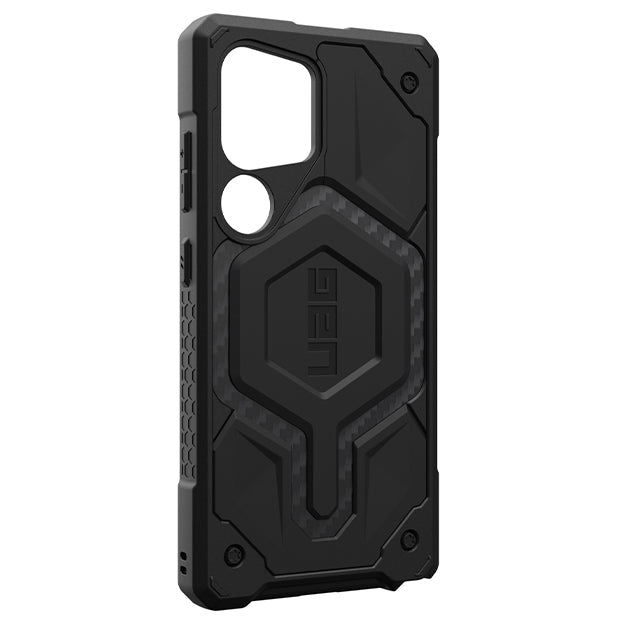 UAG Monarch Case For Samsung Galaxy S25 Ultra – Carbon Fibre