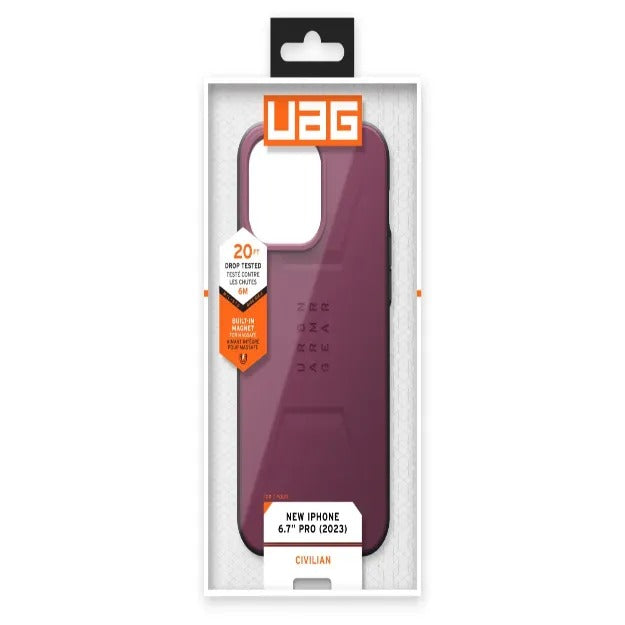 UAG Civilian MagSafe Case For iPhone 15 Pro Max
