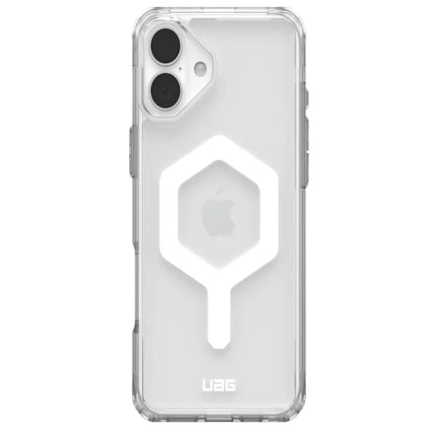 UAG Plyo MagSafe Case For iPhone 16 Plus – Ice & White