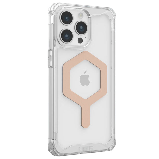 UAG iPhone 15 PRO MAX Plyo Case With MagSafe - Ice/Rose Gold