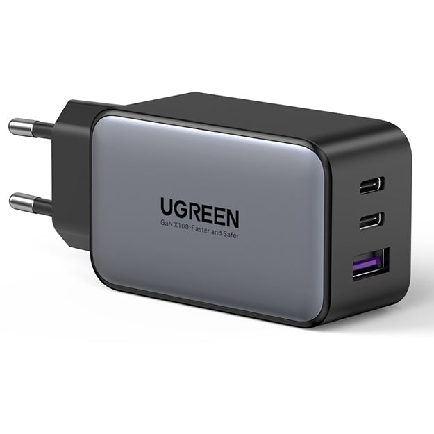 UGreen 3 Port GAN 65W PD Wall Charger