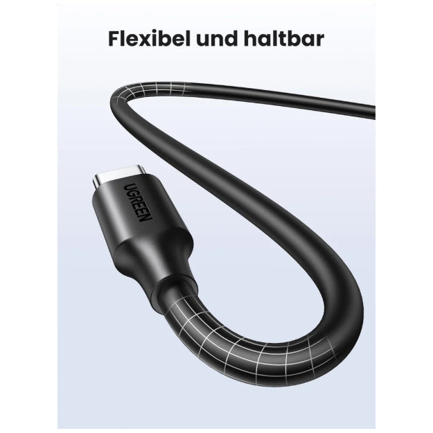 UGreen Type-C To Type-C Cable 1m - Black