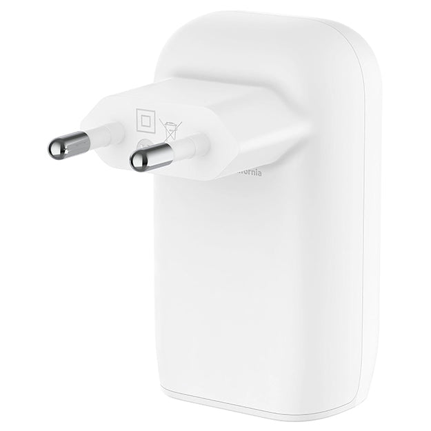 Belkin 67 Watt Triple USB-C Ports PD Wall Charger - White