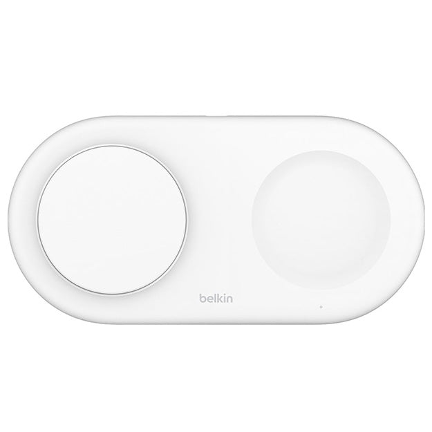Belkin Boostcharge Pro 2-in-1 Wireless Charge Pad With Qi2 Magnetic 15 Watt