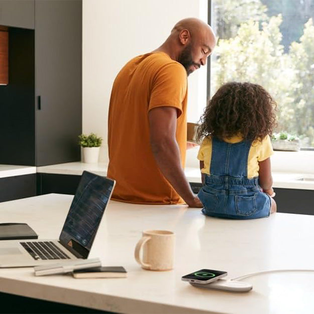 Belkin Boostcharge Pro 2-in-1 Wireless Charge Pad With Qi2 Magnetic 15 Watt