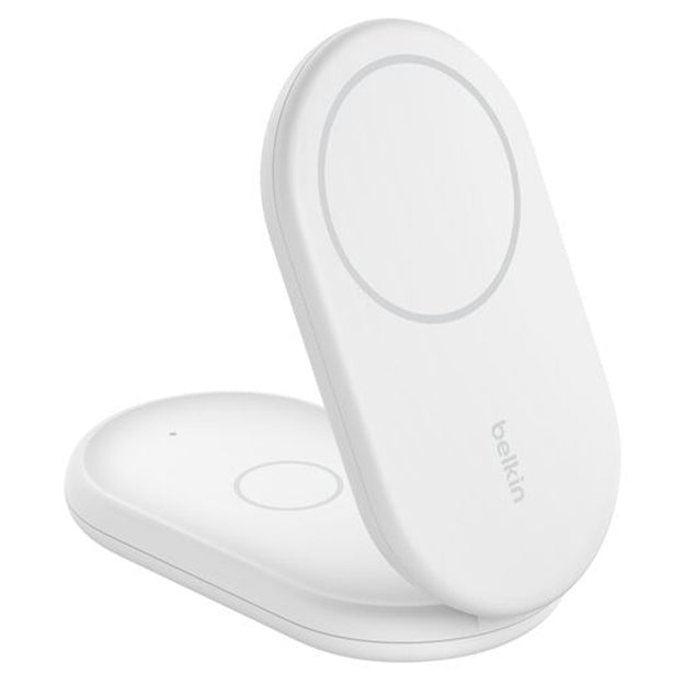 Belkin 2-in-1 Magnetic Foldable Wireless Charger With Qi2 15W