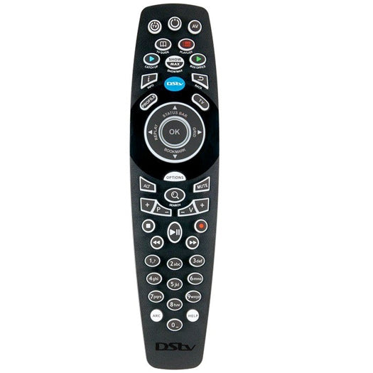 One For All DSTV A7 Remote Control For Explora 1 & 2 (URC-9250) - Black