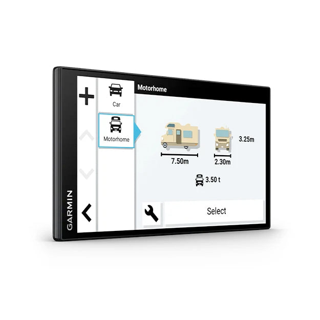 Garmin Camper 795 Camper Sat Nav With Live Traffic - Black
