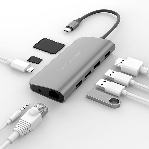HyperDrive POWER 9-in-1 USB-C Hub