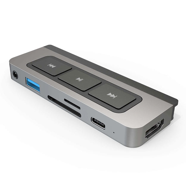 HyperDrive 6-in-1 USB-C Media Hub For iPads - Space Grey