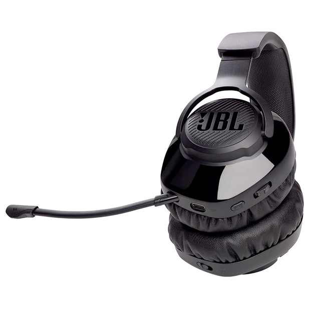 JBL Quantum 350 Wireless Over-Ear Gaming Headset With Detachable Boom Mic - Black