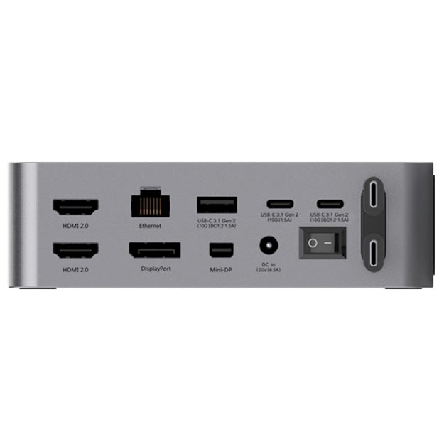 LMP 15 Port USB-C Super Dock Dual-Link Hub - Space Grey