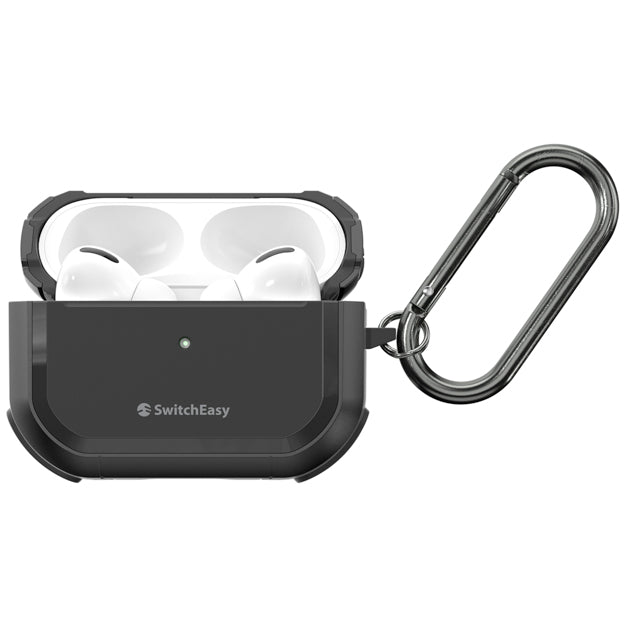 SwitchEasy Defender Rugged Protective Case For AirPods Pro 1 & 2 - Black