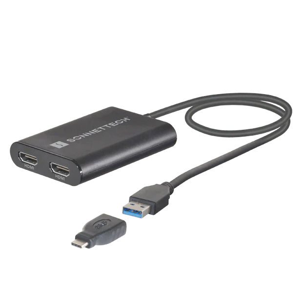 OWC USB-C Dual HDMI 4K Display Adapter mit DisplayLink - für Apple OWC USB-C Dual HDMI 4K Display Adapter mit DisplayLink - für Apple
